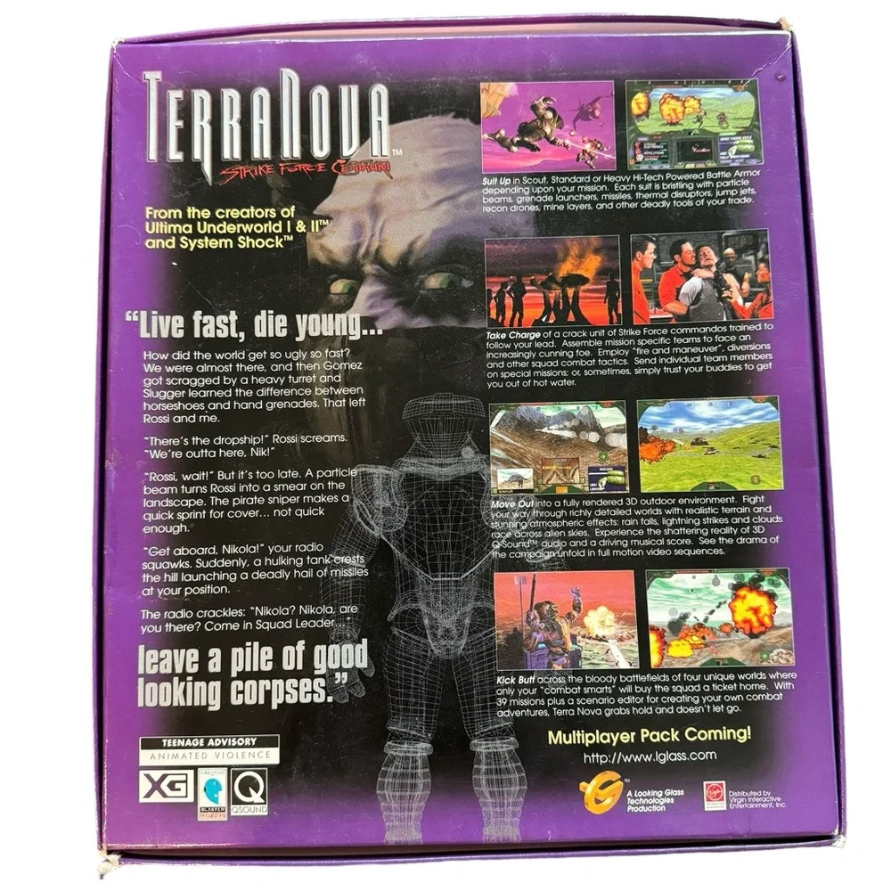 Terra Nova (PC, 1996) Vintage Game